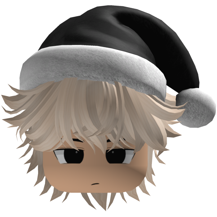 Beautiful hair emo y2k Christmas beret (Blonde)