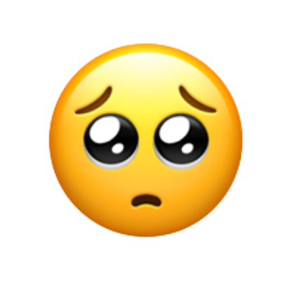 Pleading emoji face Roblox decal