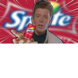 rick offers you a sprite cranberry!!