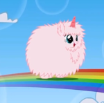 pink fluffy cute unicorns