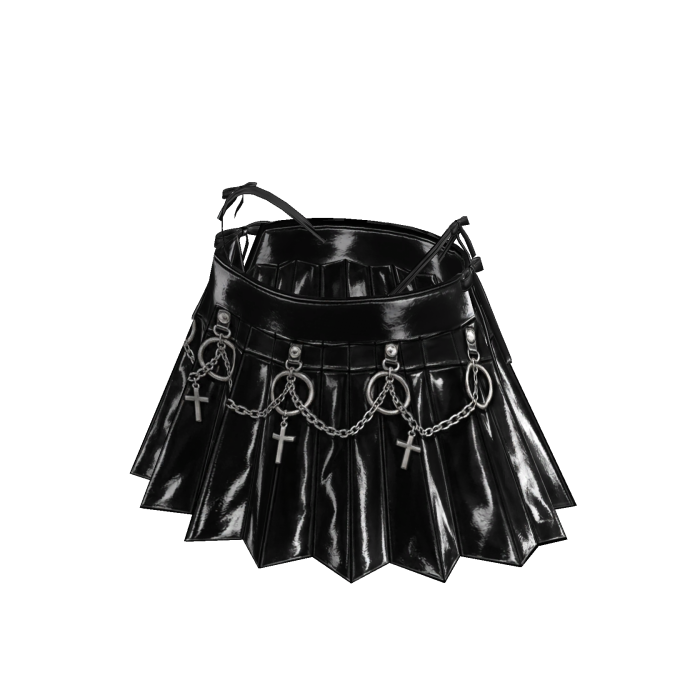 ✅🔥Y2K BLACK GOTH SKIRT🔥✅