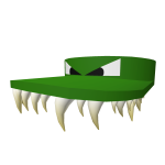 Crocodile Visor