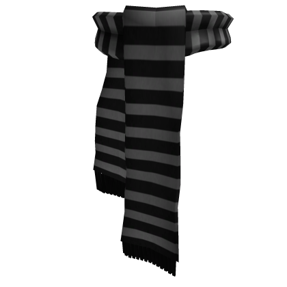 Black Winter Scarf Roblox item