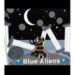 Blue alien squad