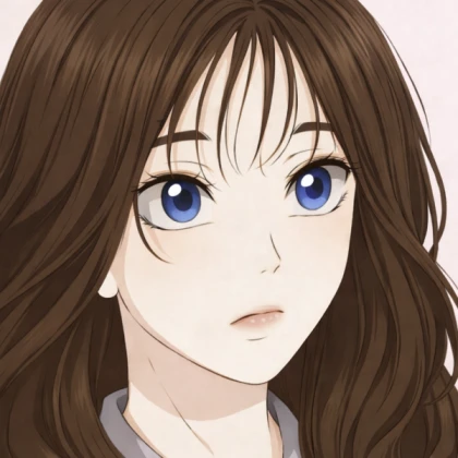 cute girl icon profile picture -