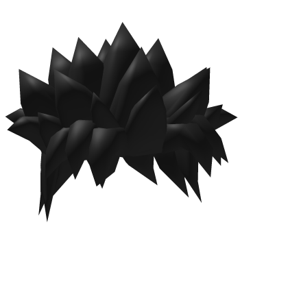 Short Black Spiky Anime Hair Roblox NoFilter