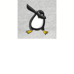 The Penguin Snowman