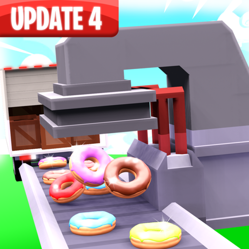 Donut Factory Tycoon 🍩  official Roblox game thumbnail