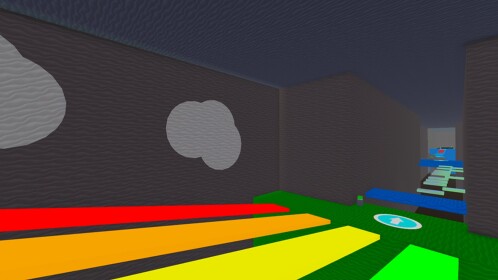 Mega Rainbow Parkour!