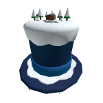 Winter Cabin Top Hat