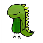 Dirty Dino (╯°□°）╯︵ ┻━┻