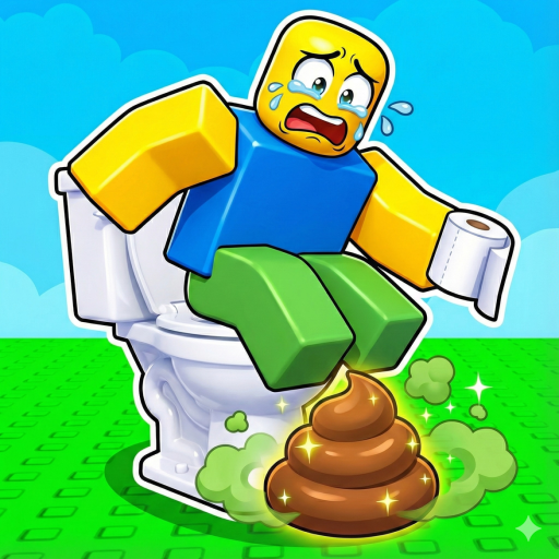 Pooping Simulator official Roblox game thumbnail