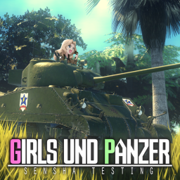 Girls und panzer / Senshado - Jungle Test Map