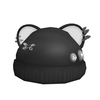Black Bear Beanie Roblox item