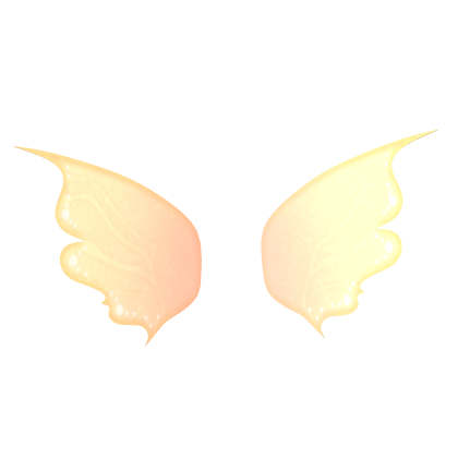 Ethereal Fairy Wings Tangerine