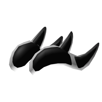 black gradient horn Roblox item