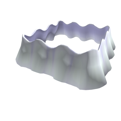 left white ruffles