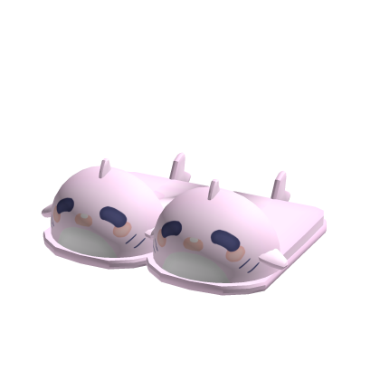 Pink Shark Slippers