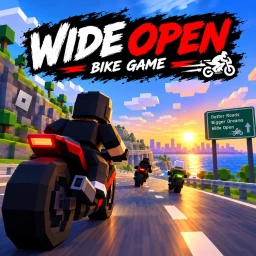 Wide Open 🏍️ [ BIKE GAME ] icon
