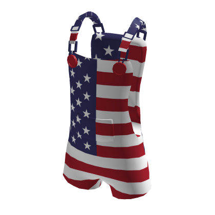 🗽 American Flag Overalls 🗽 thumbnail