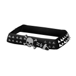 (3.0) Black Emo Skull Spike Belt