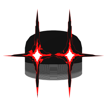 Glowing Red Devil Eye Glare Shadow Head Animated Roblox NoFilter