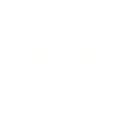 Glowing Double Demon Horns - White
