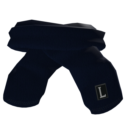 Navy Blue L Scarf
