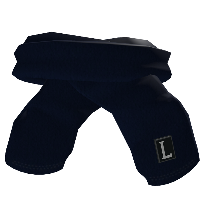 Navy Blue L Scarf
