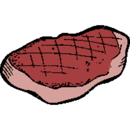 Steak Icon Roblox decal