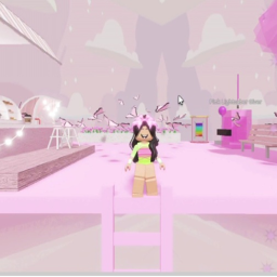 Pink 🎀 Obby 18 Parkour🎀💗