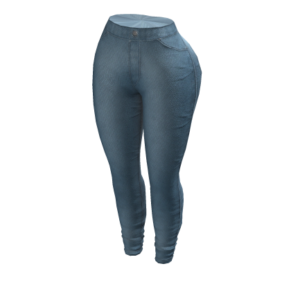 Denim skinny jeans
