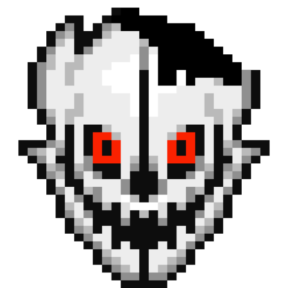 Horror Sans gaster blaster Roblox decal