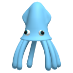 Light Blue Squid