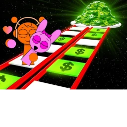 $456,000 Squid Game Glass Bridge (Sprunki Obby) icon