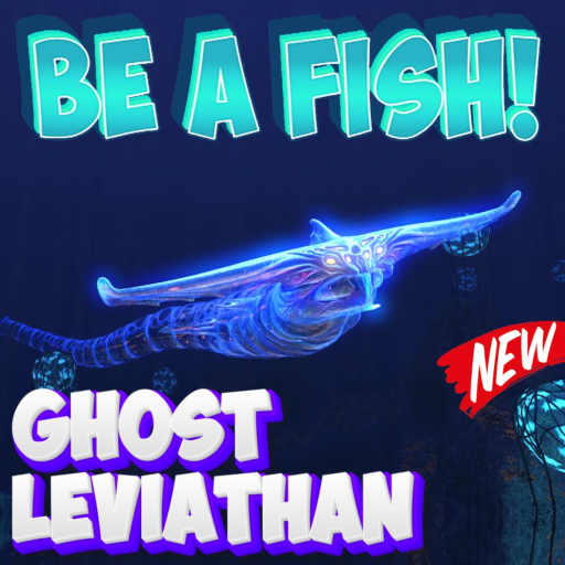 [GHOST LEVIATHAN]🦑 Be a fish!🐟 official Roblox game thumbnail