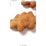 Dino nuggets are the best food