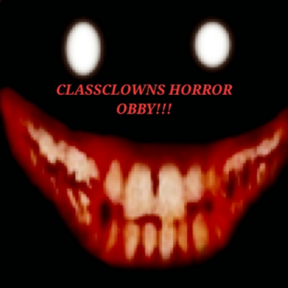 CLASSCLOWNS HORROR OBBY!! Roblox decal