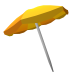 Tropical Beach Umbrella