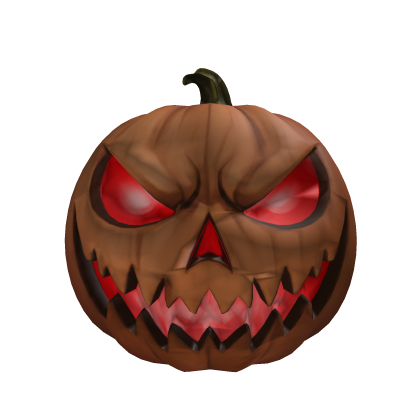 Red Glowing Evil Pumpkin