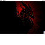Dragon shadow!