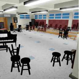 Glee Choir Room WIP!!