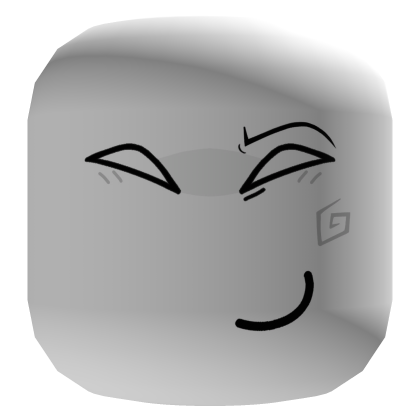 Stylized Artful Smile Roblox item
