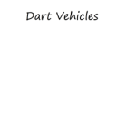 Dart vehicles