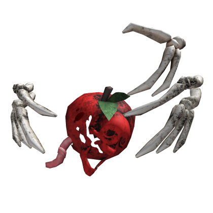 Red Poisoned Snow White Creepy Apple 