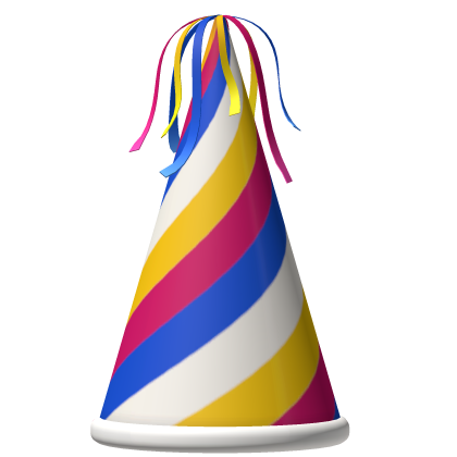 🎉 Colored Party Hat Roblox item