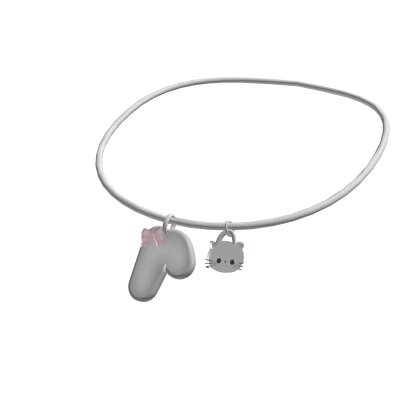 ♡ r initial necklace 3.0 ♡ | Roblox Item - Rolimon's