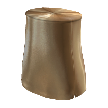 BB 90s Girl Skirt - Gold Leather
