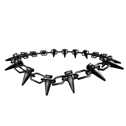 Black Chrome Choker Chain