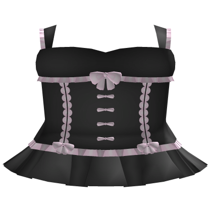 cute black dress Roblox item